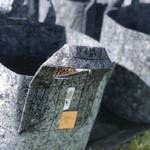 Multipack Root Pouch Grey fabric pot 29x36cm 22L with handles 10 units