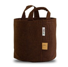 Root Pouch Boxer fabric pot 53x42cm 95L with handles brown