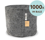 Root Pouch Grey fabric pot 21x21cm 8L 1000 units