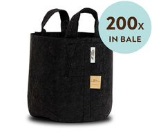Root Pouch Black fabric pot 50x40cm 78L with a handle 200 units