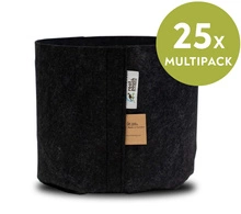 Growbag Root Pouch fabric pot 21x21cm 8L black 25 units