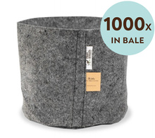 Root Pouch Grey fabric pot 21x21cm 8L 1000 units