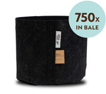Root Pouch Black fabric pot 25,5x21,5cm 12L 750 units