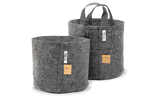 Root Pouch Grey fabric pot 29x36cm 22L with handles 350 units