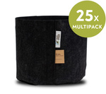 Growbag Root Pouch fabric pot 21x21cm 8L black 25 units