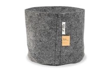 Root Pouch Grey fabric pot 25,5x21,5cm 12L