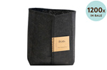 Root Pouch Thin Black fabric pot 10x13cm 1L 1200 units