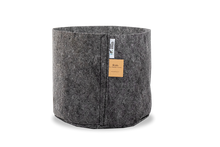 Root Pouch Charcoal fabric pot 28x26cm 16L grey