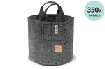Root Pouch Grey fabric pot 29x36cm 22L with handles 350 units