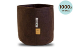 Root Pouch Boxer fabric pot 21x21cm 8L brown 1000 units