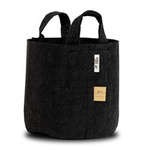 Growbag Root Pouch fabric pot 40x30cm 39L with handles black