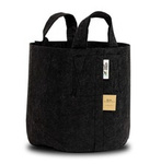 Growbag Root Pouch fabric pot 50x40cm 78L with handles black