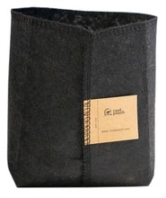 Root Pouch Thin Black fabric pot 10x13cm 1L