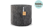 Root Pouch Charcoal fabric pot 28x26cm 16L grey 1000 units