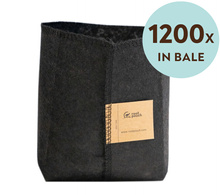 Root Pouch Thin Black fabric pot 10x13cm 1L 1200 units